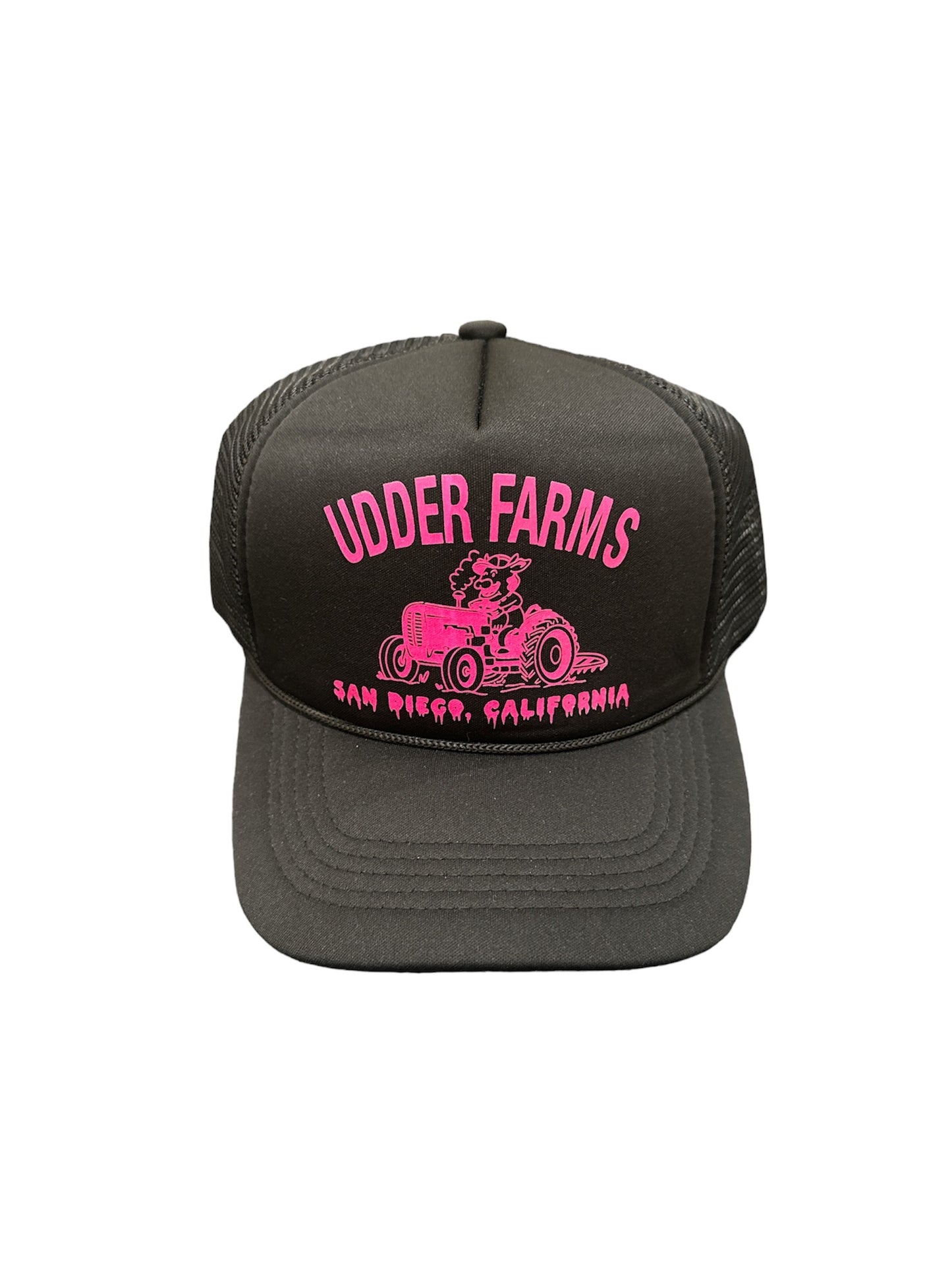 The Trucker - 003. Pink on Black.