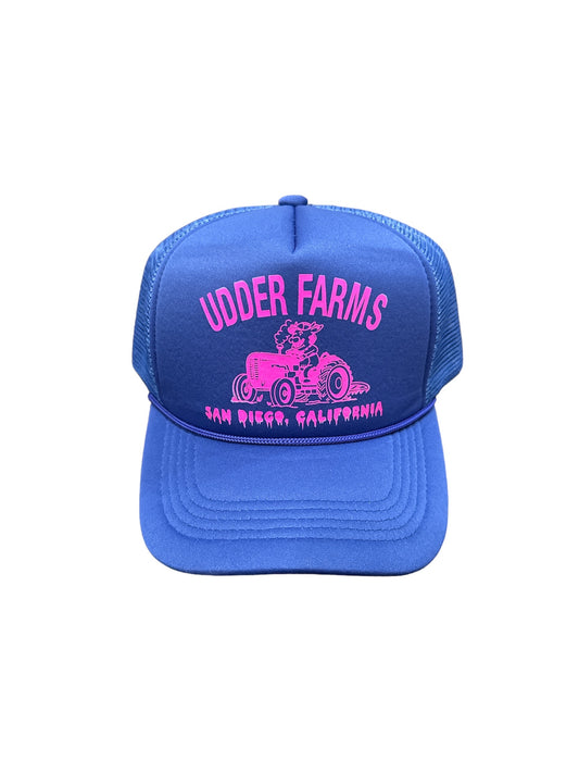 The Trucker - 003. Pink on Blue.